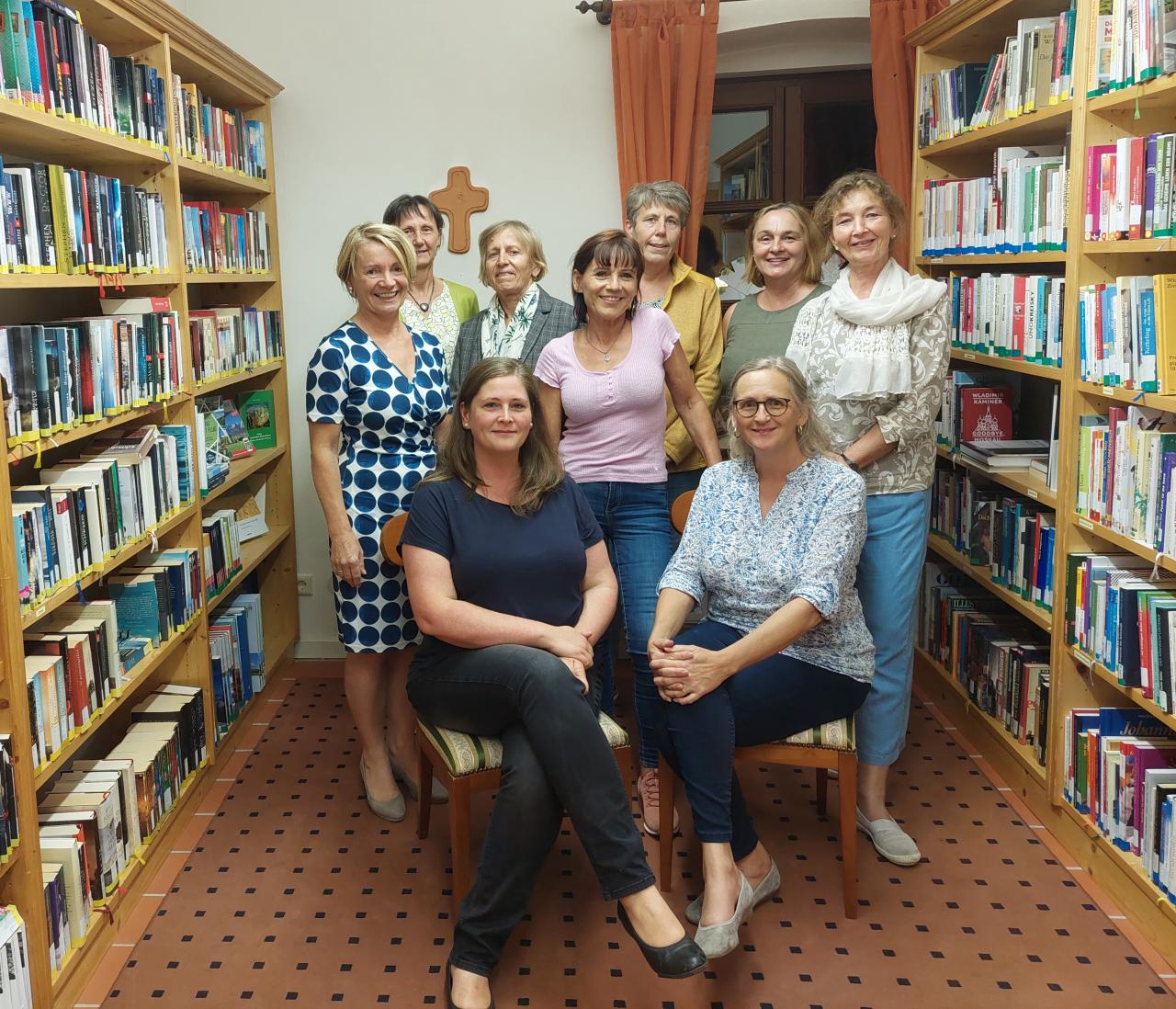 Das Team der Bibliothek Aspach