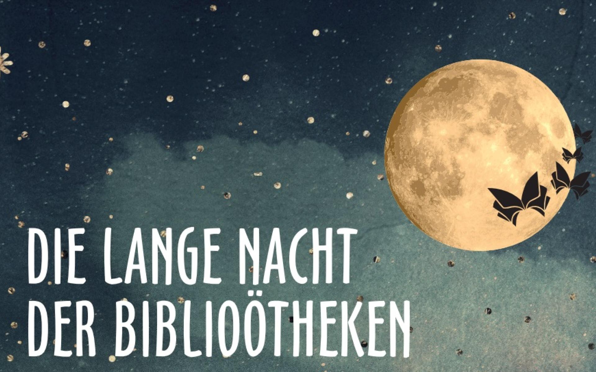 Wir sind bei der Langen Nacht der Bibliotheken 2025 wieder dabei.